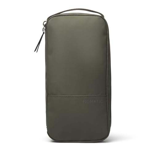 NOMATIC Toiletry Bag for Travel - Great for Travel Size Toiletries - Travel Essentials Wash Bag - Makeup Bag, (Olive), Large V2