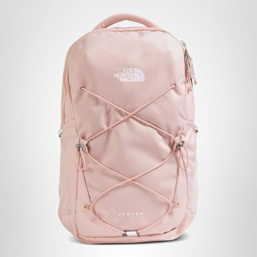 The North Face Women's Jester Everyday Laptop Backpack - Commuter Travel Bag, Laptop Sleeve, Water-Repellent, Pink Moss, One Size