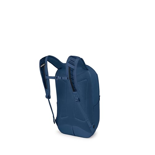 Osprey Farpoint Fairview Travel Daypack for Men and Women - Carry On Personal Item Backpack with Laptop Sleeve, Antique Blue