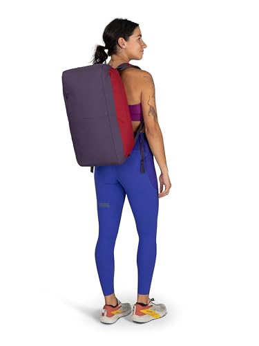Osprey Daylite 60L Duffel Backpack - Convertible Everyday Duffel Bag for Gym, Commute, and Travel, Tumbleweed Yellow/Tunnel Vision
