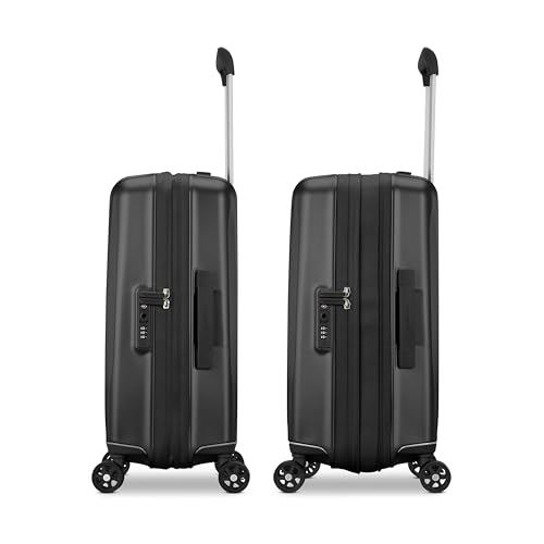 Samsonite UpLIFT Carry-On Hardside Luggage with Spinner Wheels - Airline-Approved, TSA Lock, Adjustable Handle System - Polycarbonate Hard Suitcase for Ultra Lightweight Travel - Phantom Black