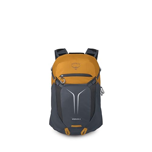 Osprey Sportlite 20L Lightweight Hiking Backpack for Men and Women - Everyday Hiking Bag - Travel Daypack, Tungsten Yellow