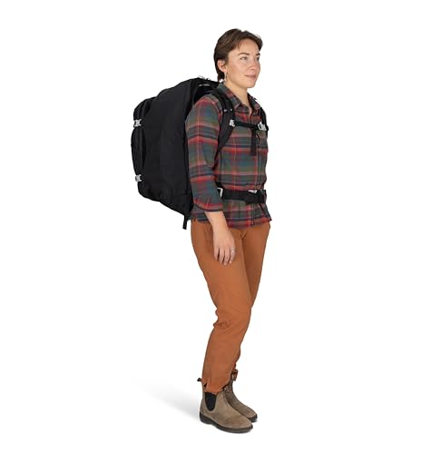 Osprey Fairview 55L Women's Travel Backpack - Carry On Bag with Personal Item Sized Detachable Daypack, Cascade Blue-Torrent Blue