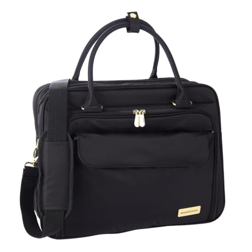 Samantha Brown Carry All Bag with 2 shoe bags & 2 small packing cubes (Black)