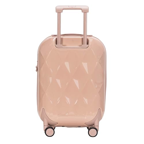 kensie Enchanting 3 Piece Luggage Set, Rose Dust