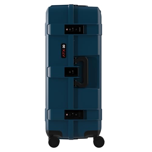 Pelican ATX Hard Case Luggage with Wheels - Waterproof Hardshell - Large Size (30 Inch) Check-In Suitcase (Indigo)
