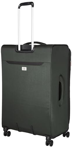 DELSEY PARIS Sky Max 2.0 Softside Expandable Luggage with Spinner Wheels, Green, Carry-on 21 Inch