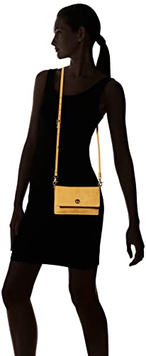 Timberland Women's Rfid Leather Crossbody Bag Wallet Purse, Wheat (Nubuck), One Size