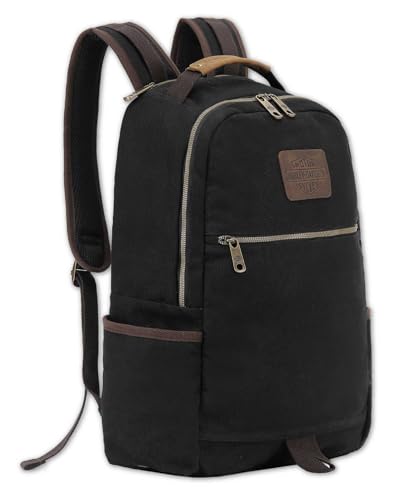 Harley-Davidson Heritage Bar & Shield Logo Canvas Classic Backpack - Black