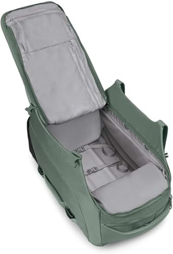 Osprey Sojourn Shuttle 30"/100L Wheeled Duffel Luggage – Rugged, High-Capacity Travel Bag with Oversized Wheels and Reinforced Frame – Built for Long-Haul Travel and Gear Protection, Koseret Green
