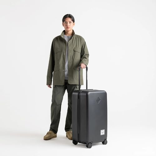 Herschel Supply Co. Unisex Heritage Hardshell Luggage, Ivy Green, Medium - 27 inch