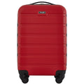 Wrangler 22" Hardside Spinner Carry-On Luggage, Salsa Red