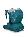 Osprey Poco SLT Lightweight Child Carrier Backpack – Slimmed-Down Hiking Carrier for Toddlers with Safety Harness, Sunshade, and Ventilated Backpanel – Lightweight Travel-Friendly Option, Deep Peyto