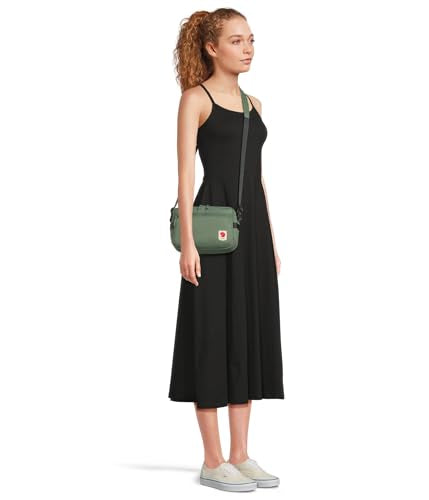 Fjällräven High Coast Crossbody - Water-Resistant Fabric, Compact Storage, Adjustable Strap - Travel, Patina Green, One Size