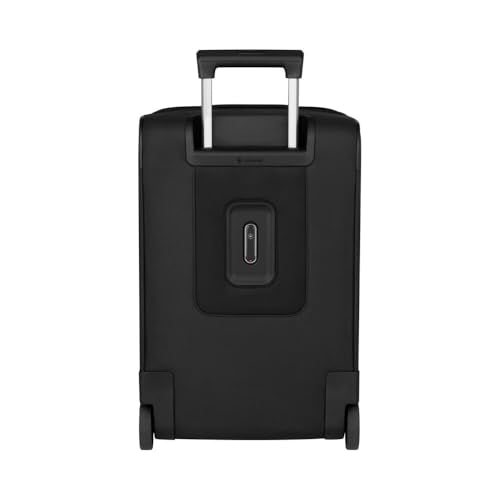 Victorinox Werks Traveler 7.0, 2-Wheel Frequent Flyer Carry-On, 2-Wheel Softside Expandable Cabin Case, Black