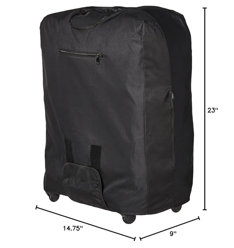 Samsonite Printed Luggage Cover, Black, Large