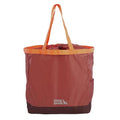 Eddie Bauer Stowaway Packable Tote Bag | Reusable | Travel | Lightweight | Compact | Foldable | Large Capacity | Ripstop Nylon | 25L - Maroon