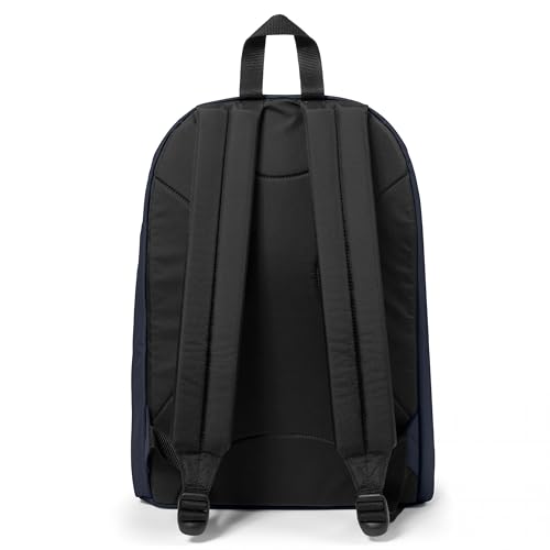 EASTPAK Out Of Office – 31L Backpack with Dual Compartments, 14-inch Laptop Tablet Sleeve, Utility Pocket, Bottle Holder, Ultra Marine