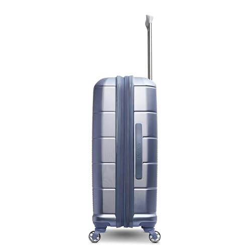 American Tourister Stratum 2.0 Expandable Hardside Luggage with Spinner Wheels, 24" SPINNER, Slate Blue