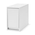 無印良品 MUJI 84425028 Recycled Polypropylene Storage Stocker, Extra Large, White Gray