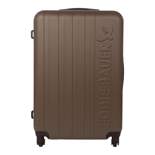 Eddie Bauer Flatiron Check-In 28" Luggage | Hardside | Spinner Wheels | Expandable | Lightweight | Travel Essentials - Dark Fatigue
