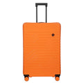 Bric's B|Y Ulisse Checked Luggage with Spinner Wheels – Expandable Lightweighted Hard Shell Suitcase, TSA Combination Lock - Removeable Wash Bag Included - 30 Inch, Orange