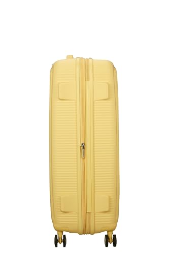 American Tourister Trolley Soundbox XP Spinner L 32G*003 Pastel Yellow, Pastel Yellow, 77 Centimetri, modern