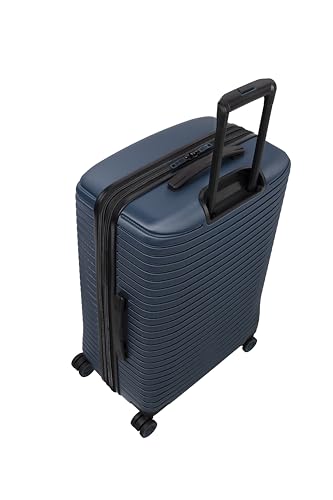 It Luggage Precursor Titan 31" Hardside Checked 8 Wheel Expandable Spinner, Majolica Blue