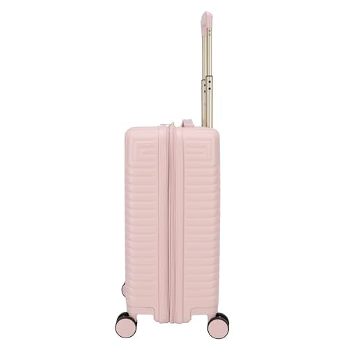 Jessica Simpson Abilene 20" Expandable 8-Wheel Spinner Carry On Luggage Suitcase, Peachy Keen
