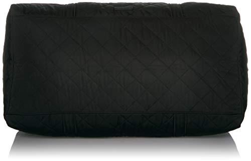 Vera Bradley Women's Performance Twill Large Travel Duffle Bag, Black, One Size
