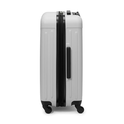 Tommy Hilfiger Unisex Luggage Check In,Silver,Medium