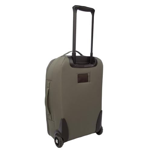 Eddie Bauer Excursion Traveling 22 Rolling Duffel Bag with Lightweight Telescopic Handles and Rugged Wheels - 40L, Spruce