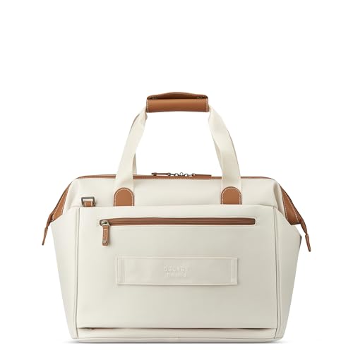 DELSEY PARIS Chatelet 2.0 - Small Weekender - Travel Duffle Bag - Carry On Duffle bag with Laptop Compartment and Shoes Pocket – Lightweight Travel Bag, Angora