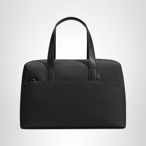 Away The Everywhere Bag - Airline Approved Carry-On Bag with Padded Laptop Pocket, Detachable Shoulder Strap - Water-Repellent Carry-On Duffle Bag - Jet Black
