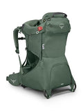 Osprey Poco Child Carrier Backpack - Adjustabel Travel Baby Carrier with Sunshade - Comfortable Hiking Carrief for Toddlers, Koseret Green