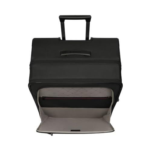 Victorinox Werks Traveler 7.0, Large Case, 8-Wheel Softside Expandable Travel Case, Black
