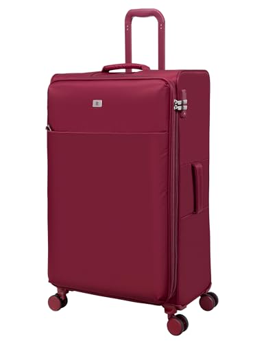 It Luggage Lustrous Luxe 32" Softside Checked 8 Wheel Spinner, French Port