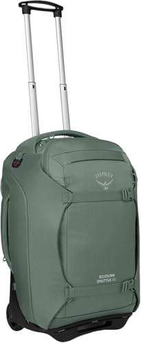 Osprey Sojourn Shuttle 22"/45L Wheeled Duffel Bag, Koseret Green