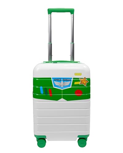 Away Toy Story 5 Kids Carry-On Luggage - 19-Inch Lightweight Hardside Suitcase with 360° Spinner Wheels, Interior Compression System, TSA-Accepted Lock - Buzz Lightyear Purple