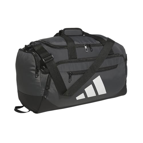adidas Defender 5 Duffel Bag for Sports, Gym and Travel, Team Dark Grey, OSFA