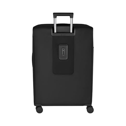 Victorinox Werks Traveler 7.0, Large Case, 8-Wheel Softside Expandable Travel Case, Black