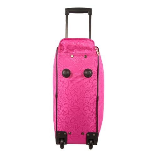 BEBE Marlene 22" Rolling Duffel, Bebe Tossed Fuchsia