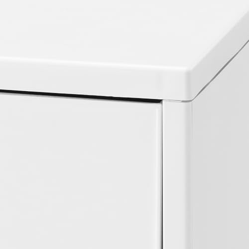 無印良品 MUJI 84425035 Recycled Polypropylene Storage Stocker, Extra Medium, White Gray