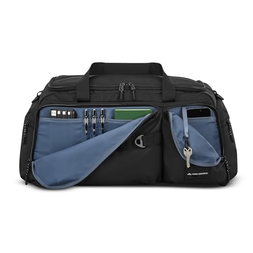 High Sierra Lineage Collection Duffle - Black