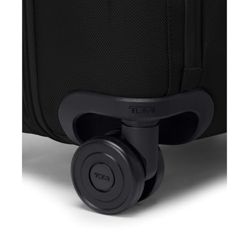 TUMI - Alpha Medium Trip Expandable 4-Wheeled Packing Case - Professional Travel Luggage - TSA Lock Tracer - TUMI Suitcase - Black