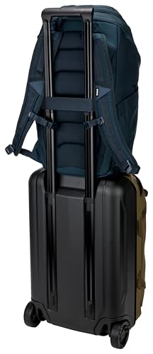 Thule Chasm 26L Backpack,Durable Water-Resistant Recycled Materials,Mesh Pockets Organization, Side Zipper Easy Access