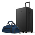 LEVEL8 Luminous 28 Inch Trunk Luggage with Water Resistant Travel Duffle Bag