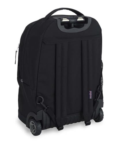 JANSPORT Driver 8 Wheeled Luggage, Black (Black)