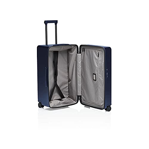 Bric's PORSCHE DESIGN 29 Inch Spinner Trunk - Hardside Luggage - 29" H x 17" W x 15.5" D Volume - Travel Suitcase with Wheels - Roadster Collection - Dark Blue Matte
