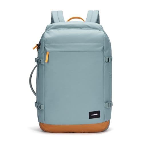 Pacsafe GO Anti Theft 44L Carry-on Backpack, Fresh Mint